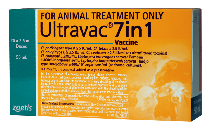 Zoetis Ultravac 7 in 1