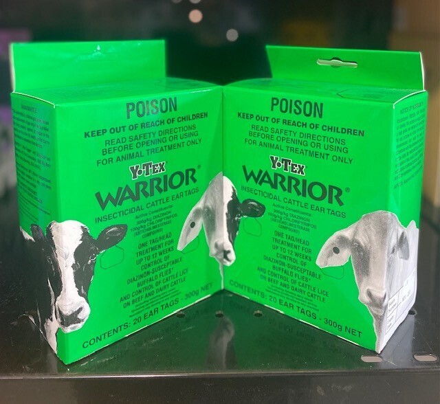 Ytek Warrior fly tag