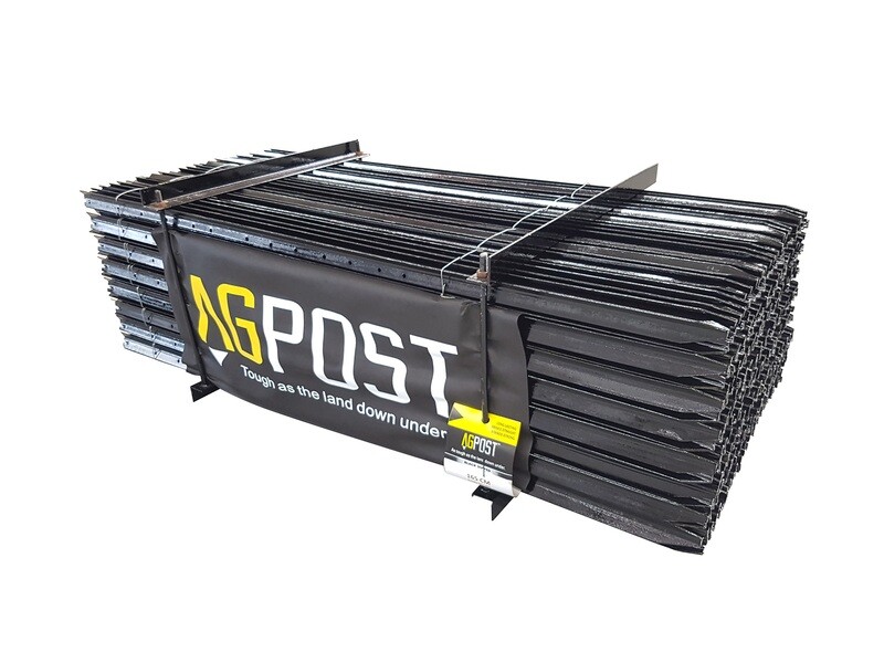 Heavy Black Steel Post