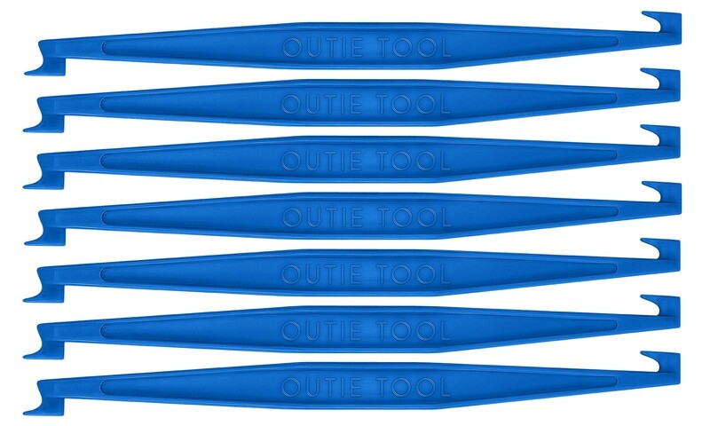 Outie Tool | 100 Individually Wrapped Singles | Sky Blue