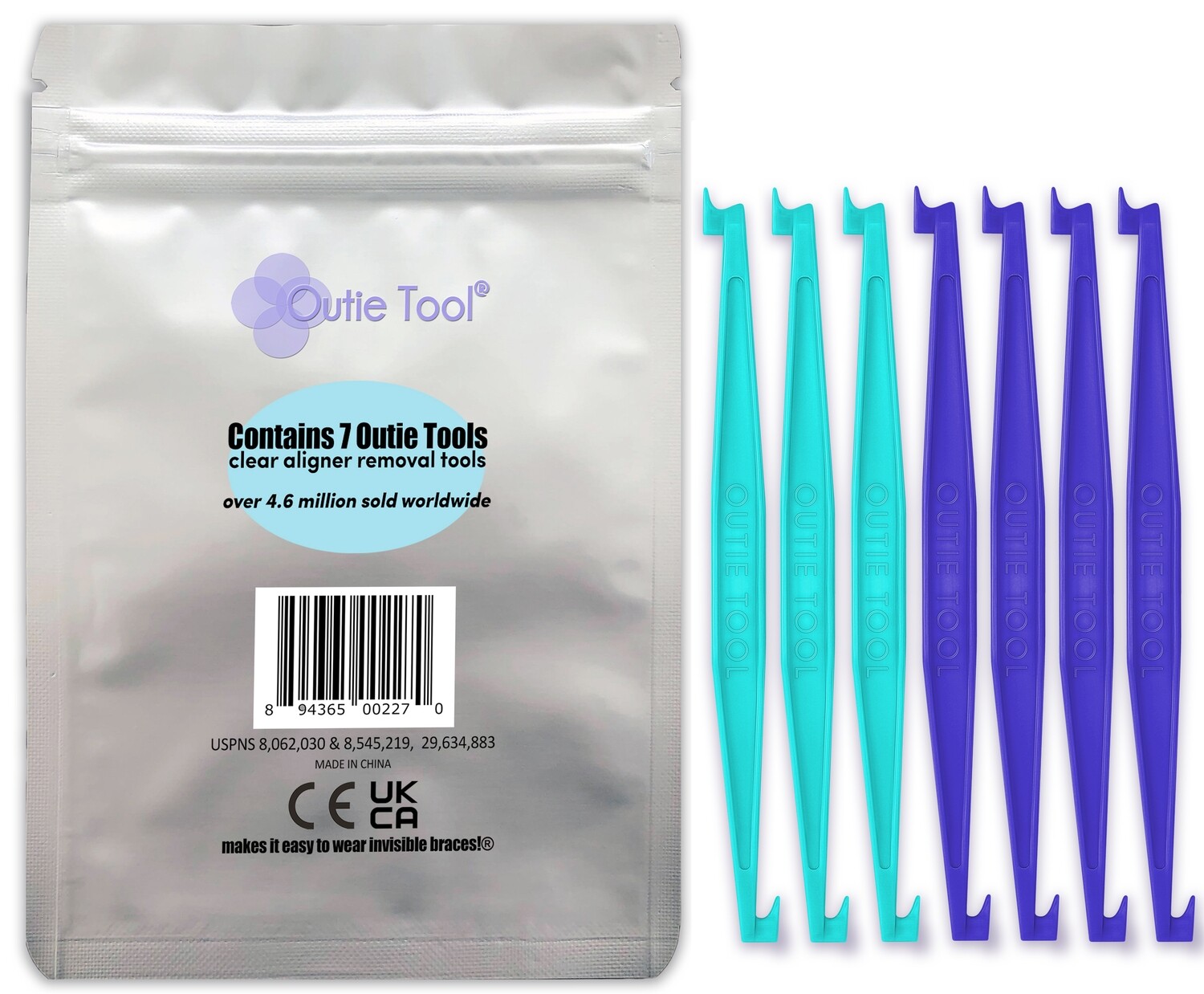 7 Pack |  4 Midnight Individually Packaged Singles | 3 Pacific Bulk