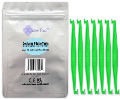 Outie Tool 7 Pack | Neon Green