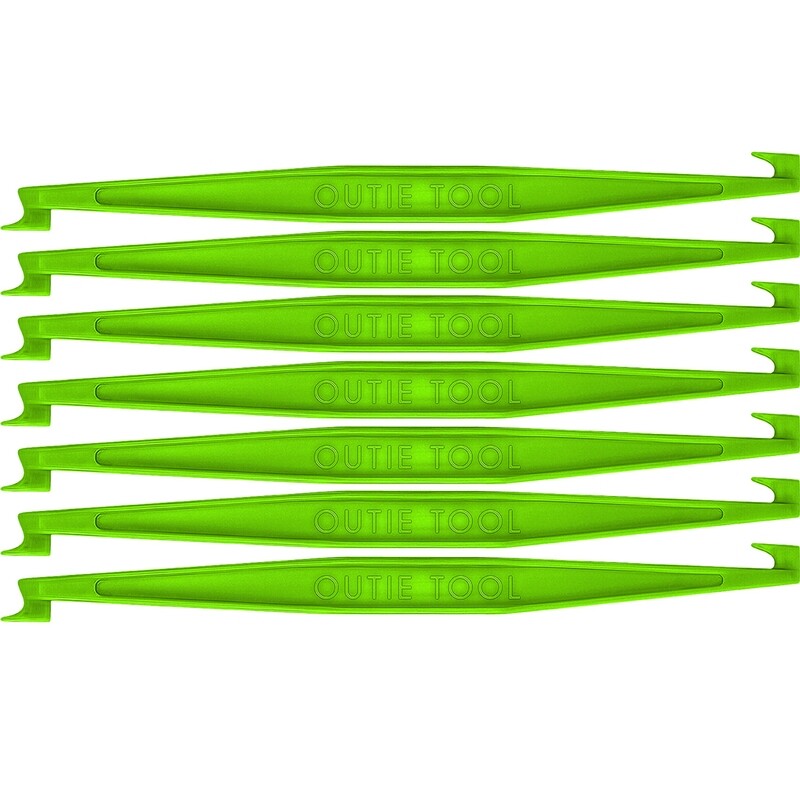 7 Pack | Neon Green | Individually Wrapped Singles