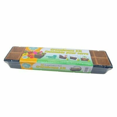 16 Plantable Pot Greenhouse Kit 16 Plantable Pot Greenhouse Kit