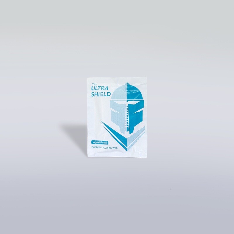 ISO ALCOHOL WIPES SINGLE SACHETS  - 1000 SACHET BOX
