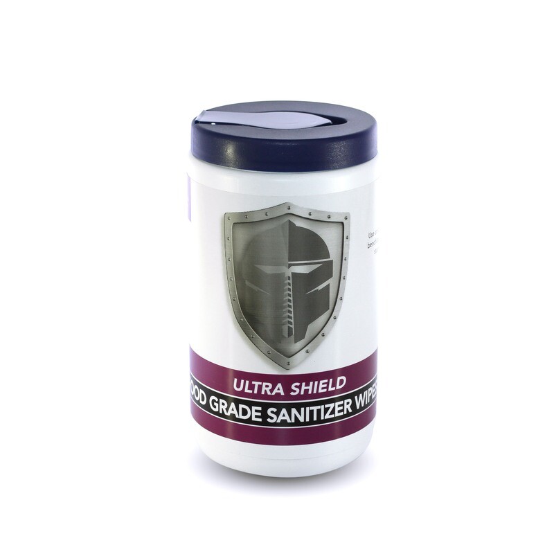 FOOD GRADE WIPES 120 WIPES CANISTER - 12 PACK BOX
