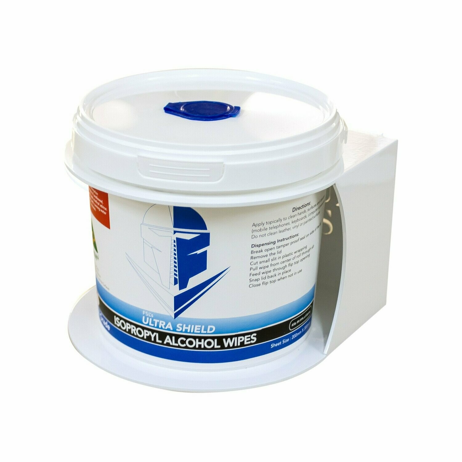 WALL MOUNT WIPES DISPENCER FOR 300 WIPES BUCKET
