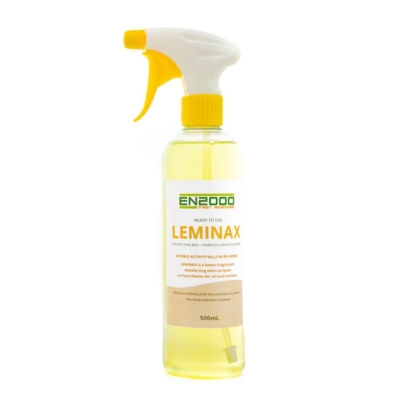 LEMINAX MULT-PURPOSE SURFACE CLEANER 600ML SPRAY TRIGGER BOTTLE - CARTON OF 12