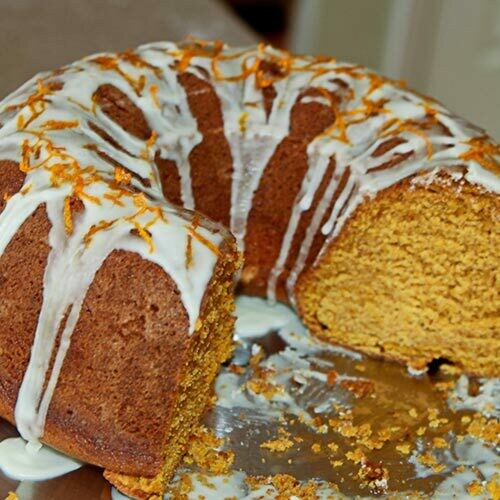 SWEET POTATO POUND CAKE