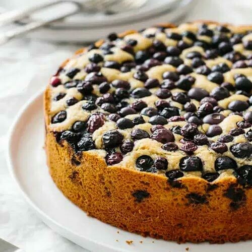 LEMON BLUEBERRY POUNDCAKE (IN SEASON)