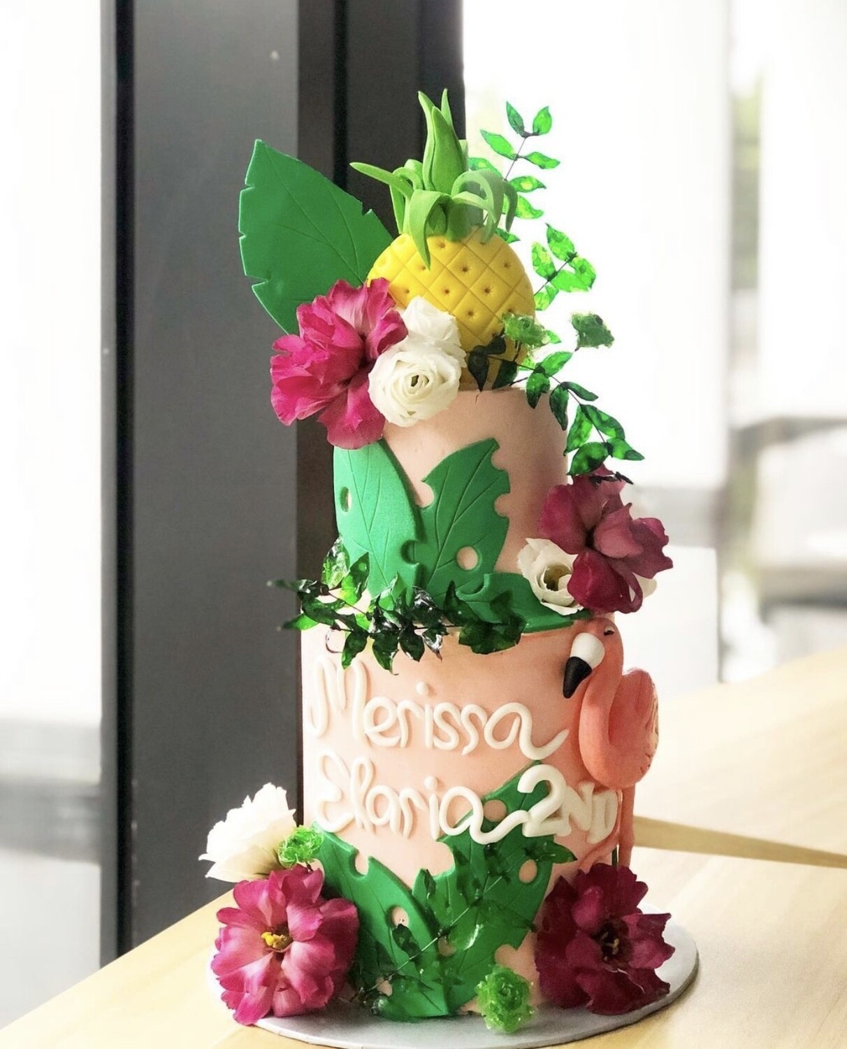 Flamingo Paradise Cake 2