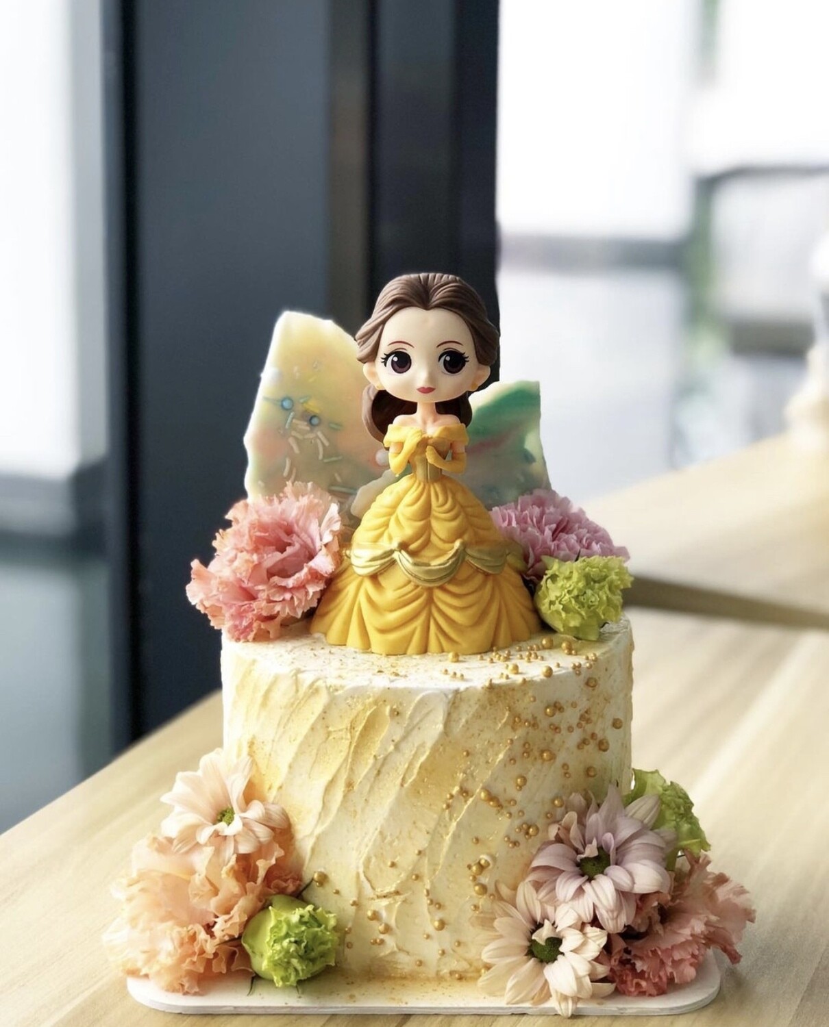 Disney - Belle Beauty And The Beast Cake 1