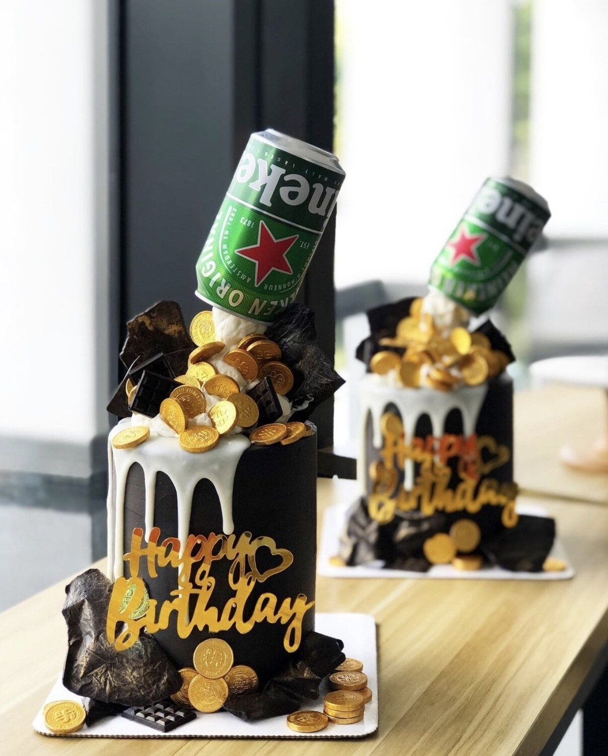 Anti-Gravity Beer Can Cake 1 (no Alcohol)