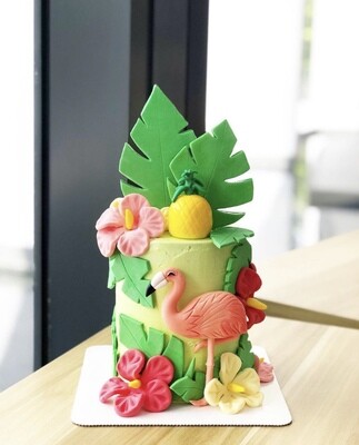 Flamingo Paradise Cake 1