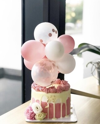 Balloon - Fly Me To The Rainbow Cake