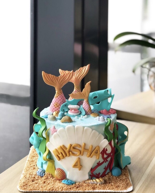 Disney - Mermaid Cake Under The Sea Cake