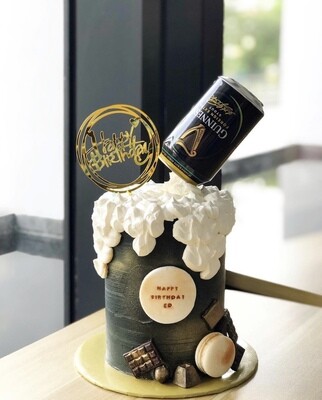 Anti-Gravity Beer Can Cake 3 (no Alcohol)