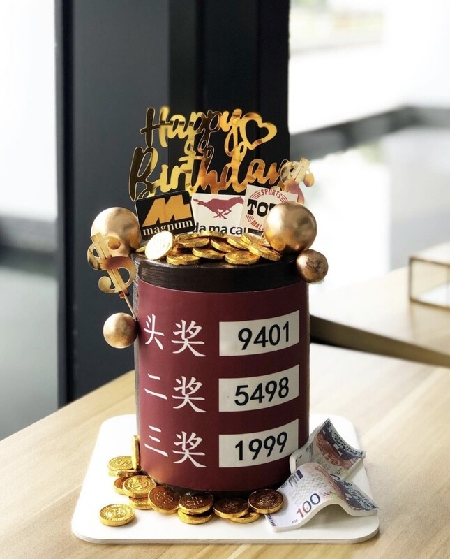 Chinese Shou Longevity Prosperity Cake 6 Money Toto 4D Chinese Shou Longevity Prosperity Cake 6 Money Toto 4D