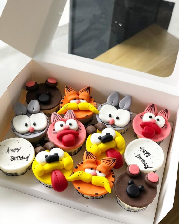 Garfield Cupcakes