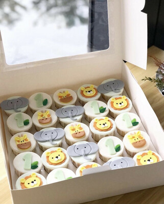 Animal Safari Jungle Woodland Cupcakes 2