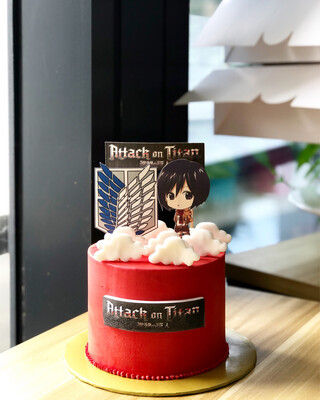 Attack On Titan Cake