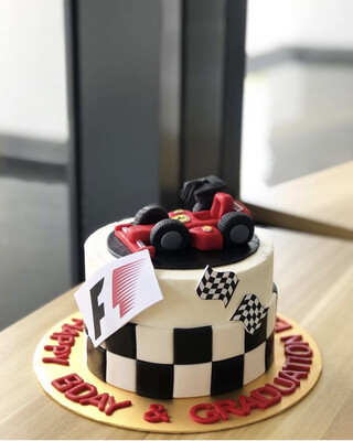 Car Cake - F1 Ferrari 2
