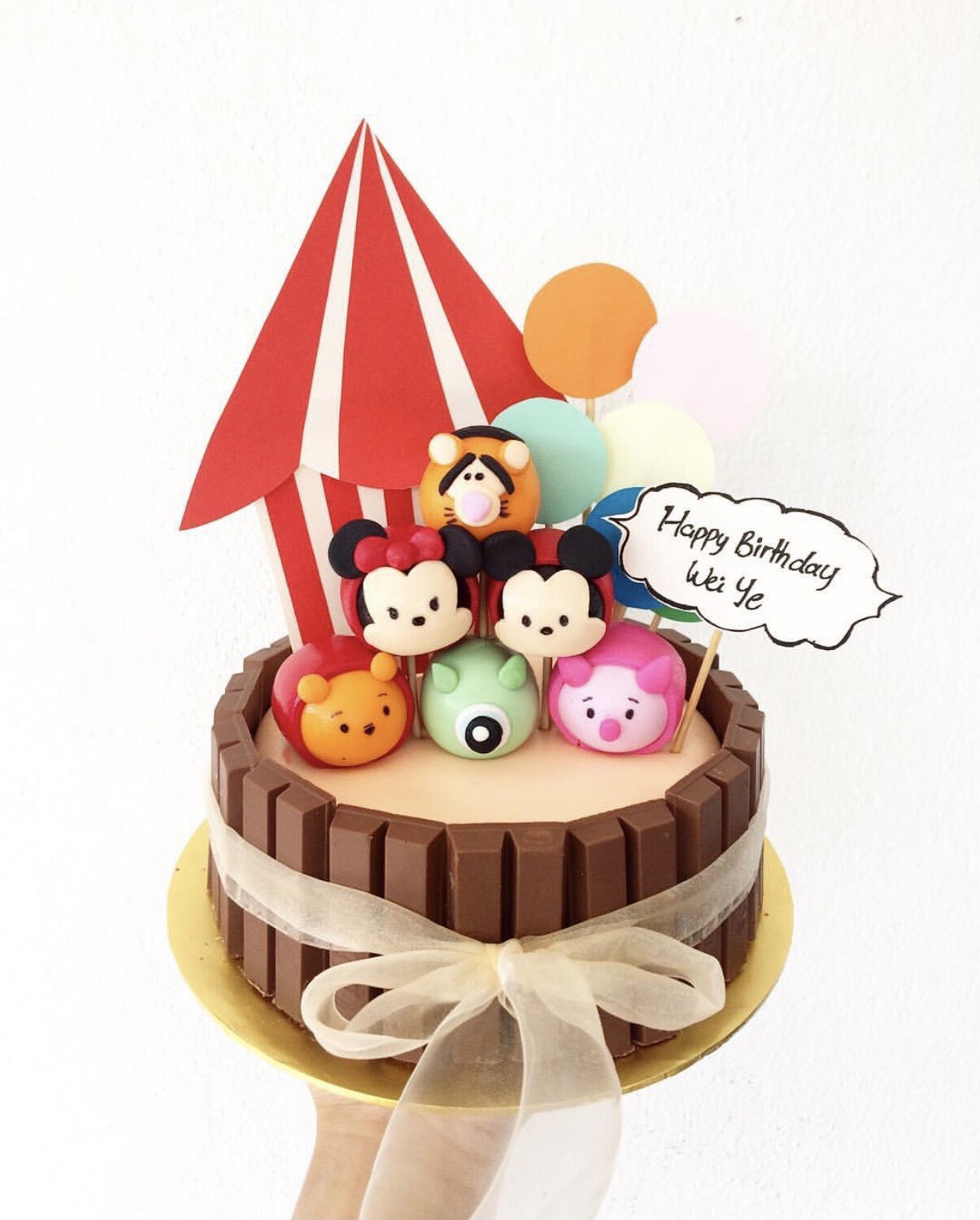 Disney - Tsum Tsum Circus Cake