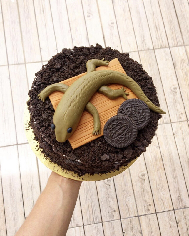 Halloween / Prank Cake - Lizard