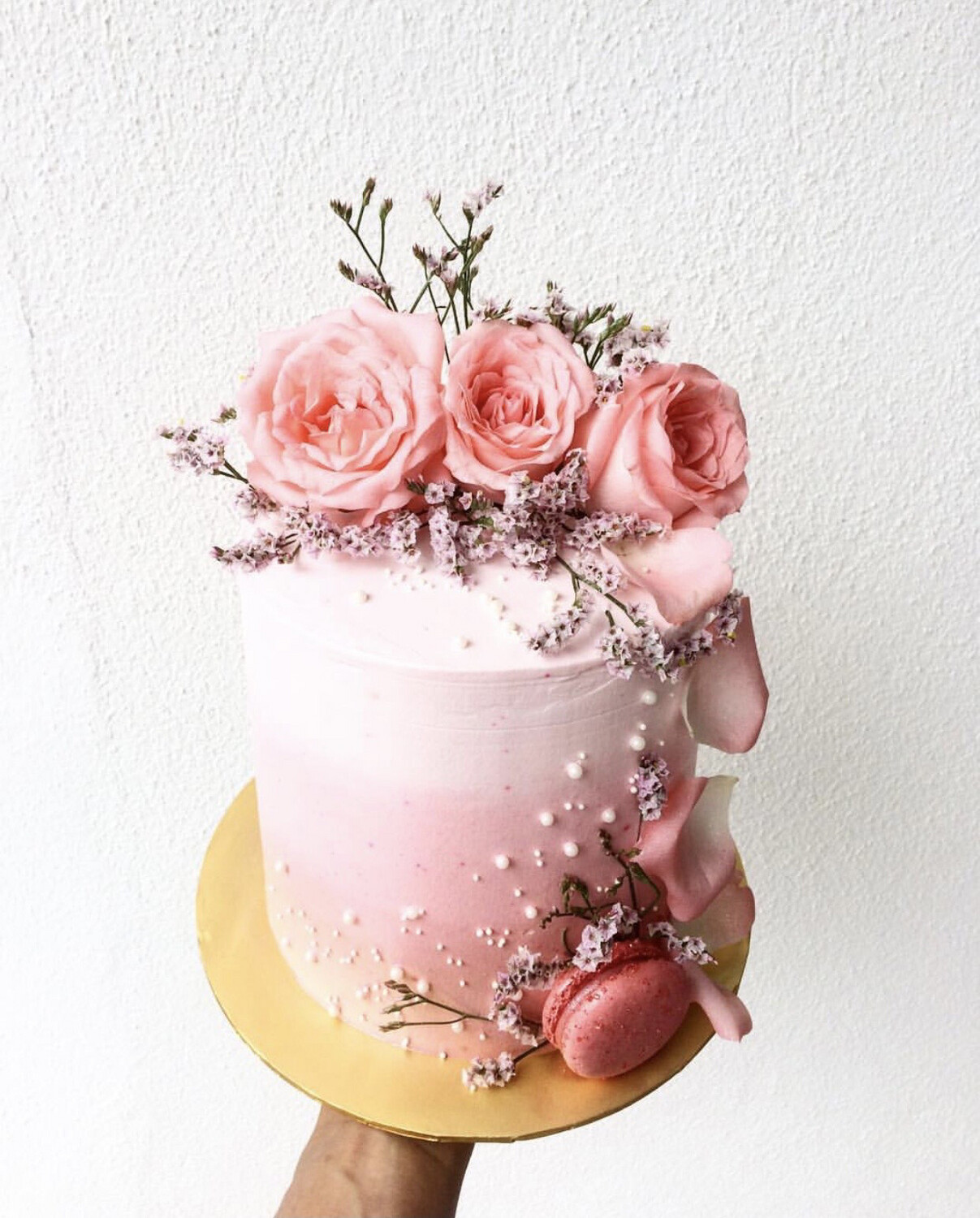 Winter Pink Cake