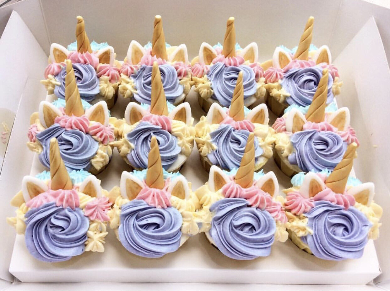 Unicorn Cupcakes Buttercream 