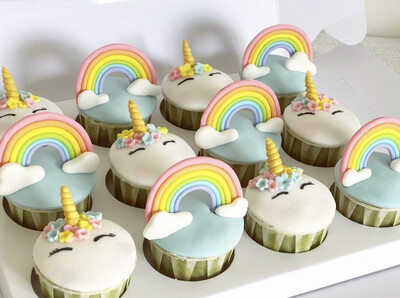 Unicorn Cupcakes Rainbow 