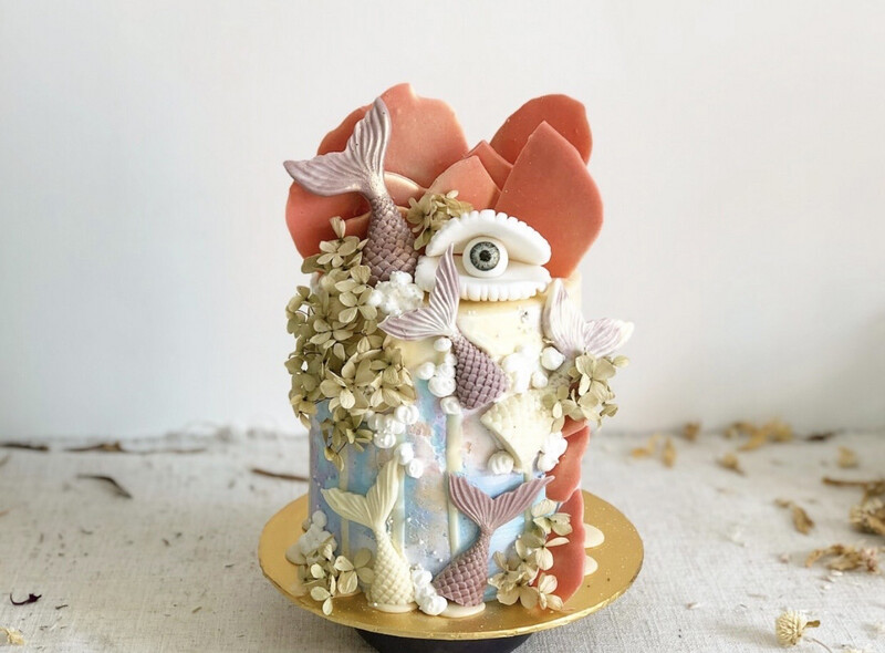 Disney - Mermaid Tail Cake 3