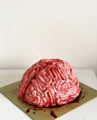 Halloween / Prank Cake - Brain