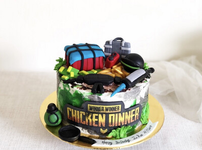 PUBG Cake 1