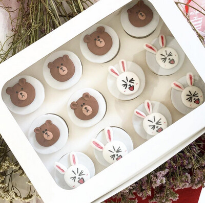Brown And Cony Cupcakes 2