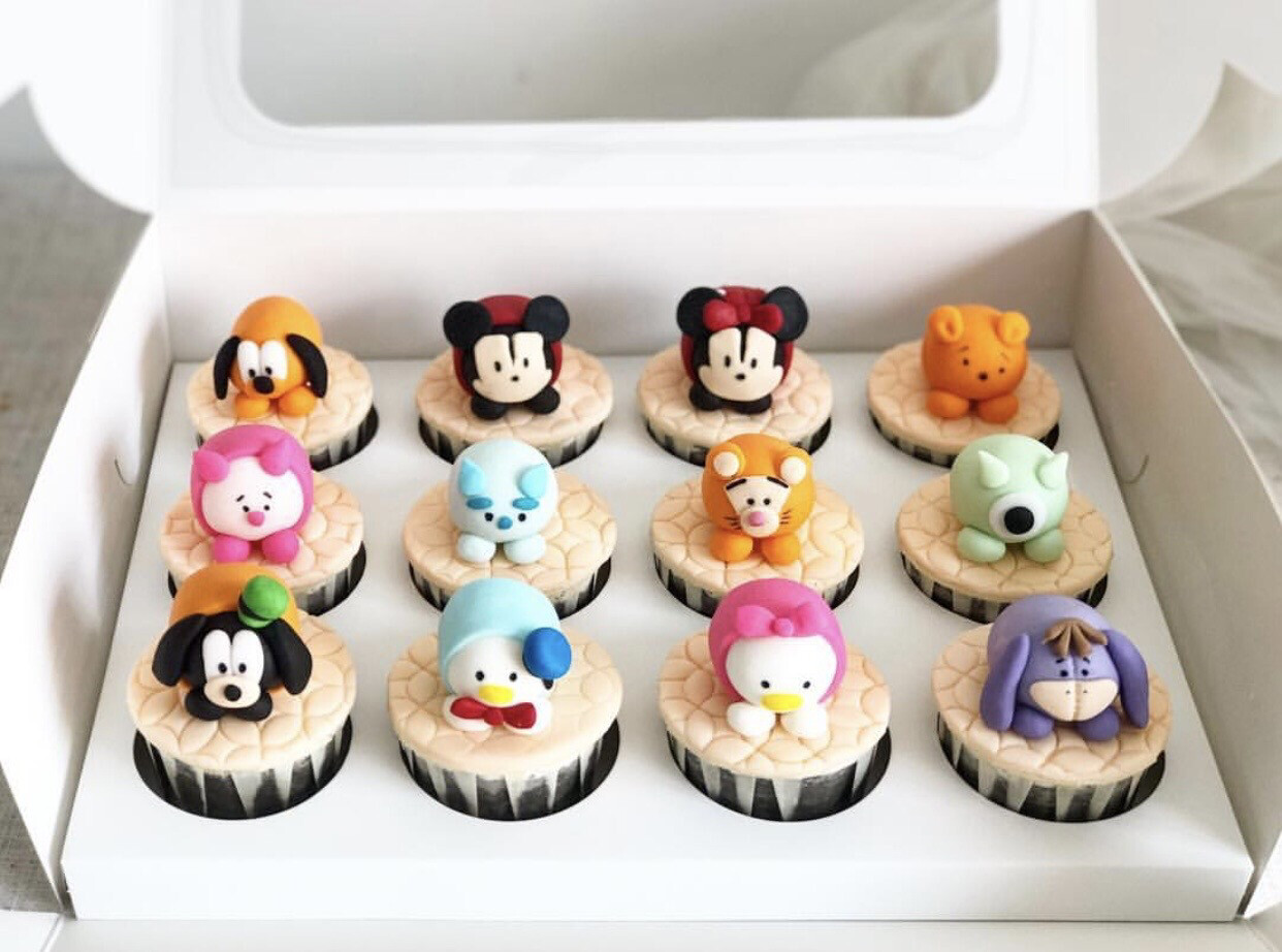 Disney - Tsum Tsum Cupcakes 3D