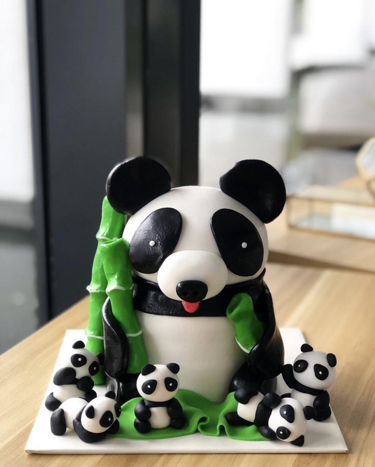 Panda Babies 3D Cake