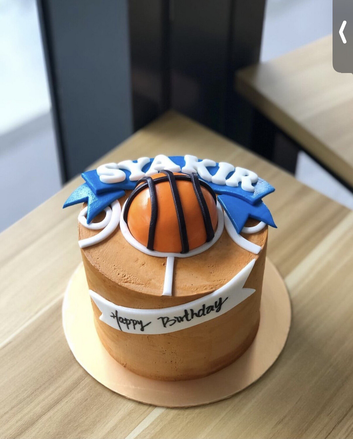 Basketball Cake 2