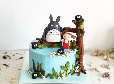 Totoro Cake 2