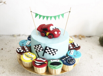 CARS Car Cupcakes Or Cake Set