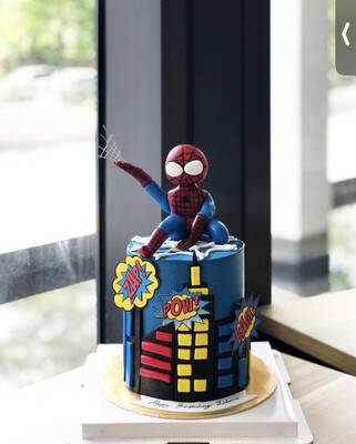 Marvel Avengers Superhero Spiderman Cake 1