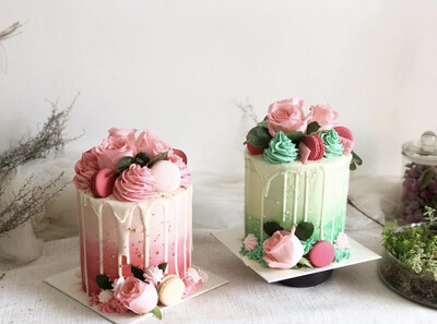 Watercolour Cake