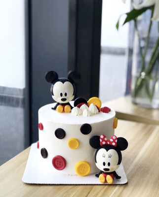 Disney - Mickey &amp; Minnie Cake 1