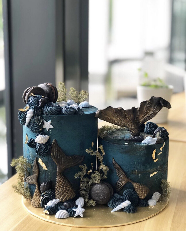 Disney - Mermaid Tail Cake 4