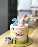 Baby Animal Pig Piggy Cake 1