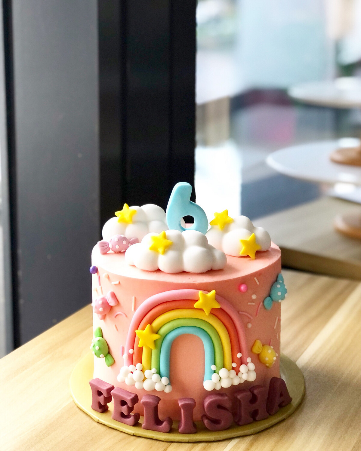 Baby Rainbow Cake 1