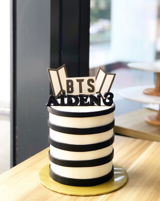 BTS Cake 4 Minimalist