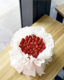 Strawberry Bouquet Cake