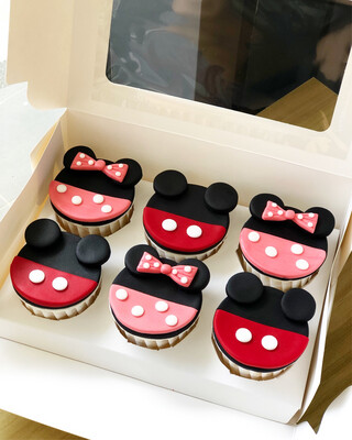 Disney - Mickey Minnie Cupcakes 
