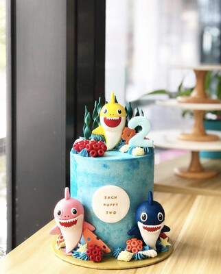 Baby Shark Cake 1